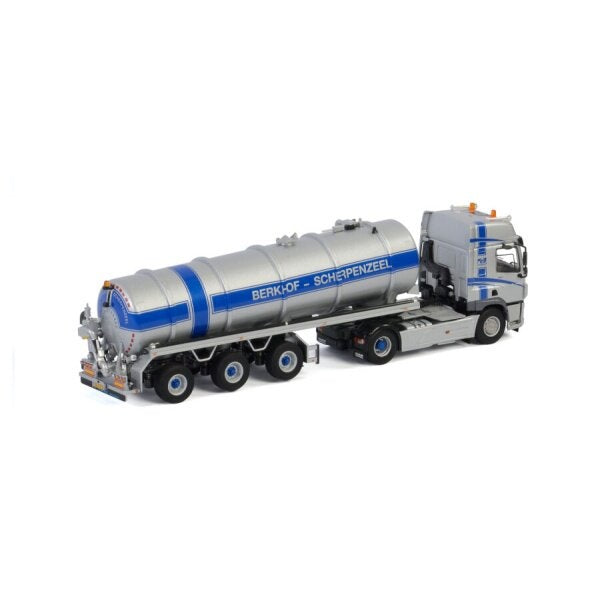 1:50 DAF BERKHOF B.V. MY2017 4X2 TANK TRAILER 3 AXLE WSI   DIECAST Model