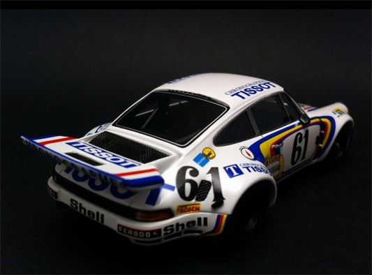 Spark Porsche Carrera RSR #61 Le Mans 1974 1:43 Car Pre-built Model view2
