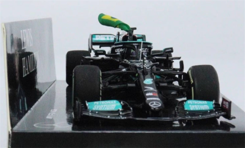 MINICHAMPS MERCEDES AMG W12 LEWIS HAMILTON 2021 LTD 1248PCS ONLY 1:43 Car Model view2