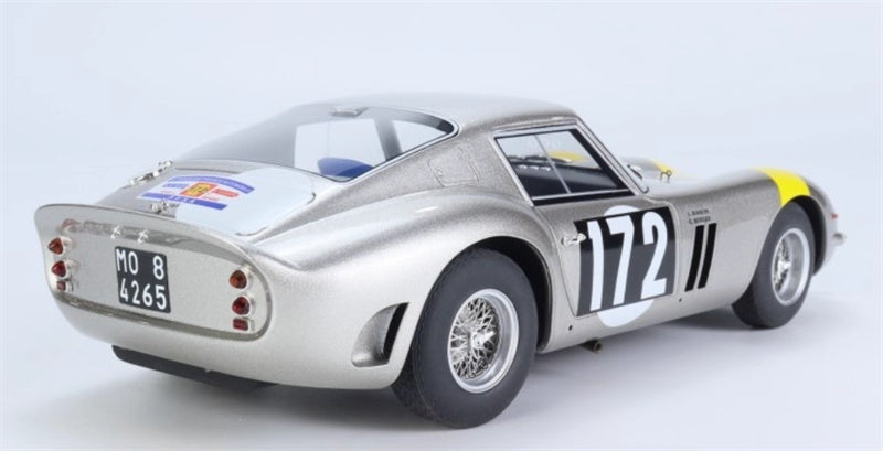 GT Spirit Ferrari 250GTO #172 silver Limited Edition 504PCS ONLY 1:18 Car Pre-built Model view5