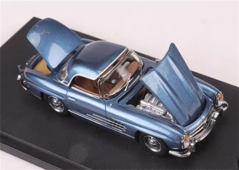 1:64 Mercedes Benz 300SL Ice Blue GFCC DIECAST Limited Edition 499pcs ONLY Model
