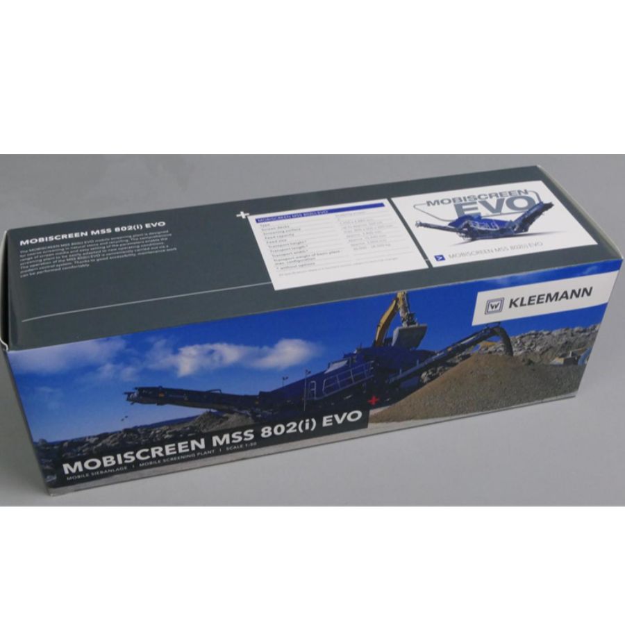 NZG Kleemann MSS802 i Evo Mobile Screening Plant 1/50 DIECAST Truck Lorry