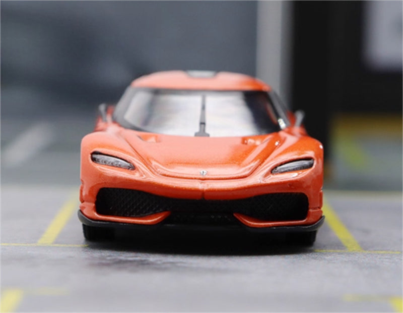HKM Premium Koenigsegg Gemera Orange 1:64 Car Pre-built Model view6