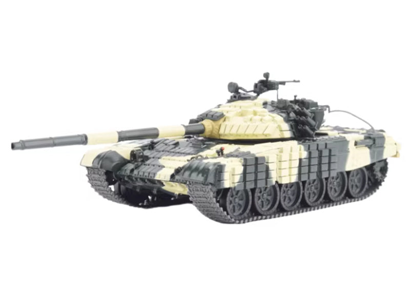 Modimio Russian T-72B 3rd generation European main battle tank camouflage color 1:43 Tank diecast model view1