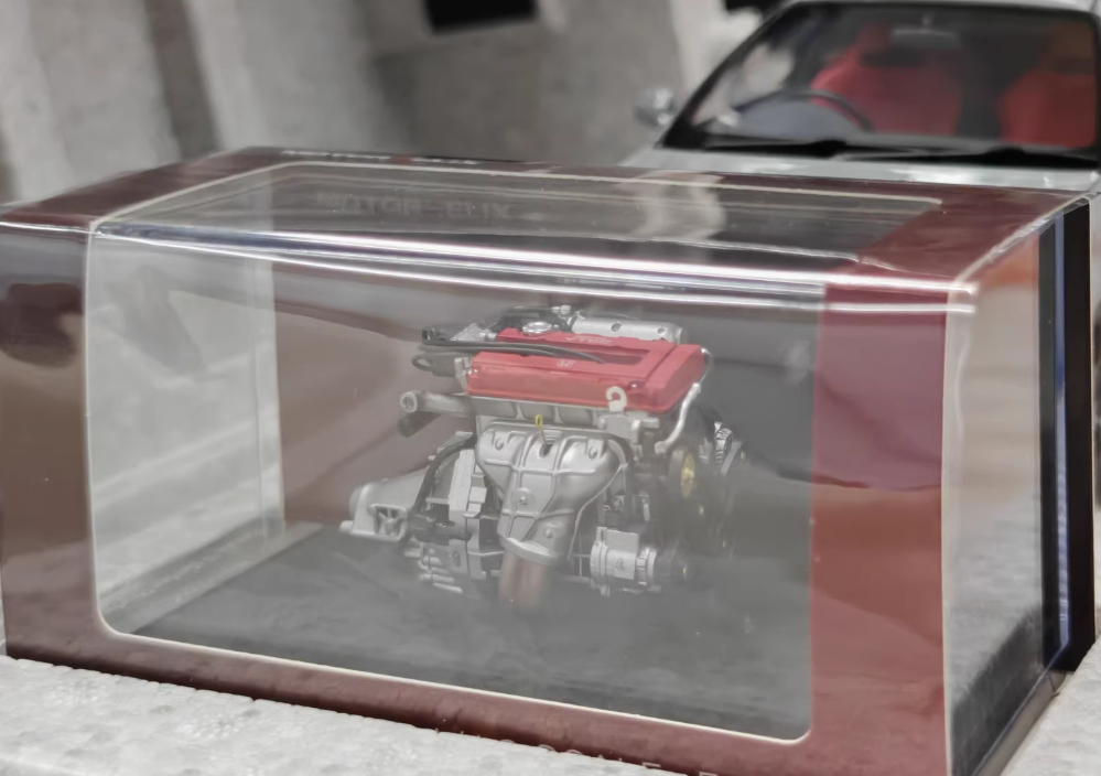 Motorhelix Honda Civic Type R EK9 Grey Global Limited Edition 499PCS ONLY 1:18 Car Pre-built Model view10