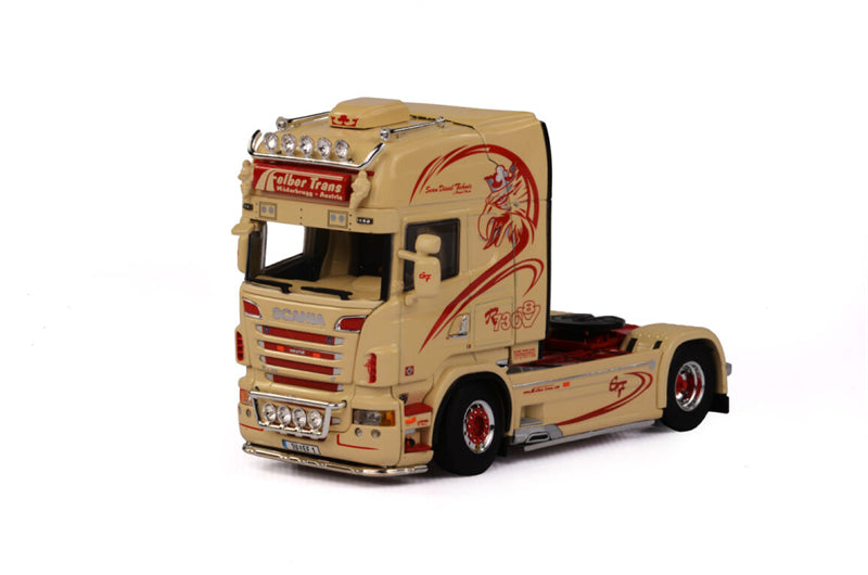 WSI SCANIA R6 TOPLINE 4X2 Felber Trans 1:50 Truck Pre-built Model