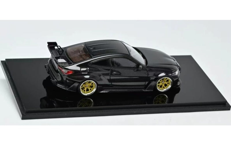 1:64 BMW M4 G82  Non porous all carbon black SW  HEC North Exhibition Limited Edition 500PCS ONLY DIECAST Model