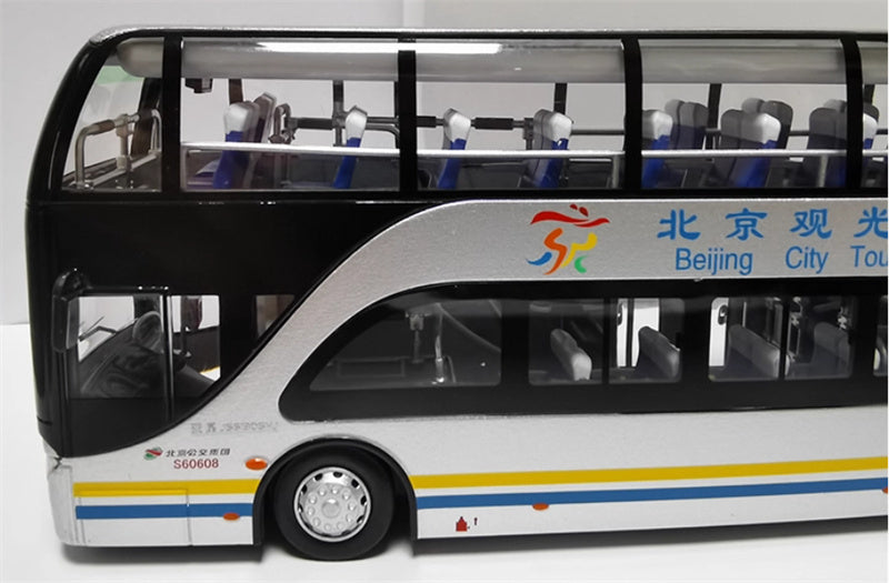 Beijing Public Transport Yaxing Double Layer Beijing City Tour Route No.1&2 Alliance 1:64 Bus Pre-built Model view2