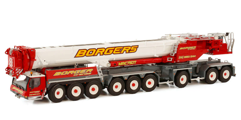 WSI  LIEBHERR LTM 1750 BORGER CRANES 1/50 DIECAST Truck Lorry