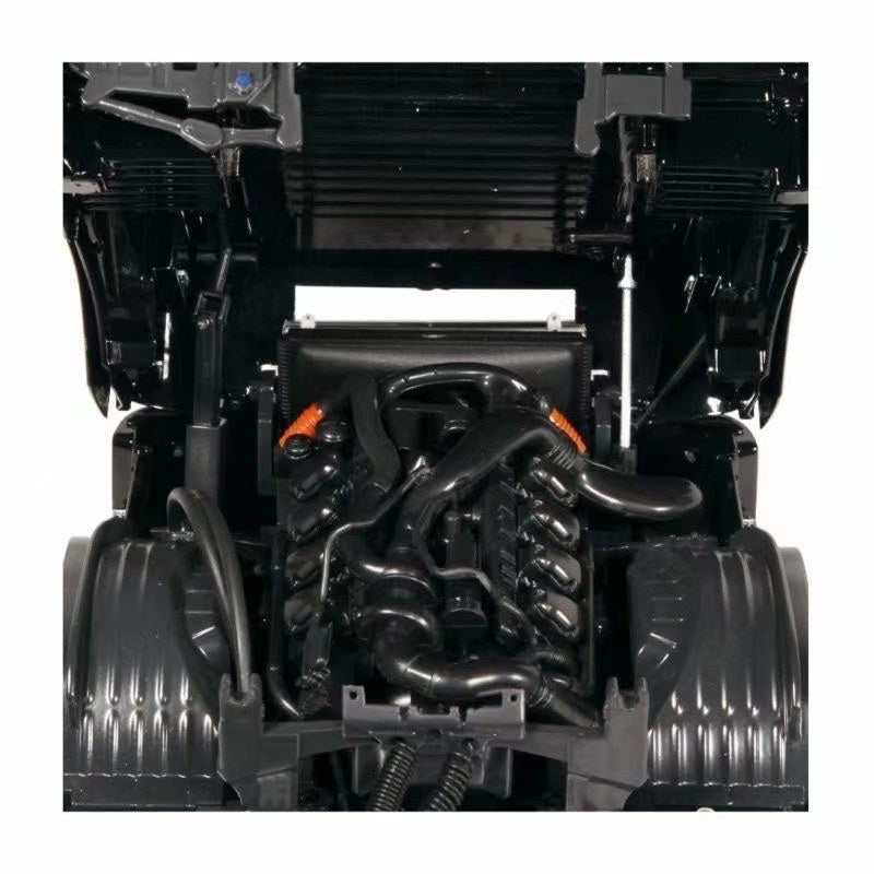 NZG  Scania V8 730S 4x2 black  1/18 DIECAST Truck Lorry