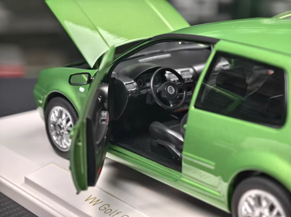 1:18 Volkswagen Golf GTI 1998 Green  NOREV 4th generation DIECAST car Model