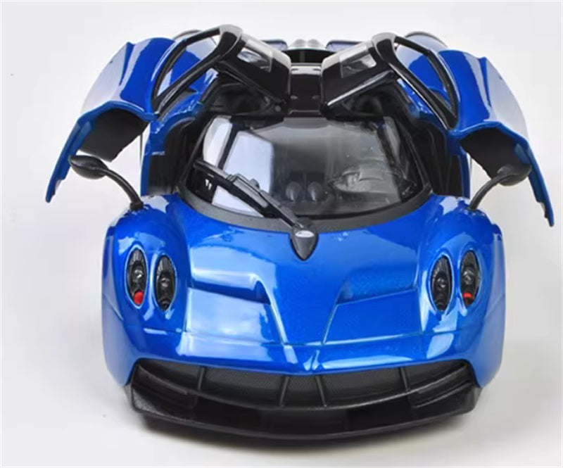 1:24 Pagani Huayra Supercar  Blue  WELLY  DIECAST Car Model