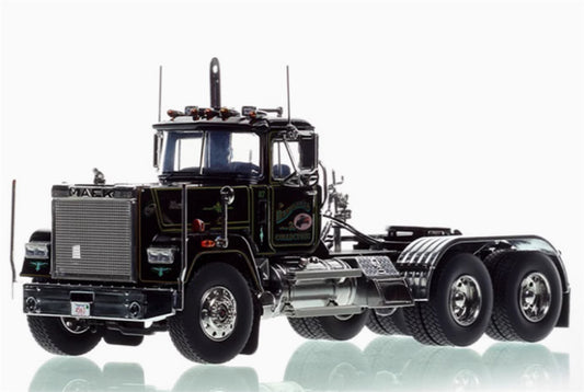 Heavy Haul Replicas 1986 Mack Double Axle American Tractor Truck Damigella 1:50 Truck Pre-built Model