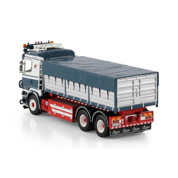 1:50 SCANIA ANFINEST R5 6X2 + 15M3 CONTAINER WSI Diecast Model