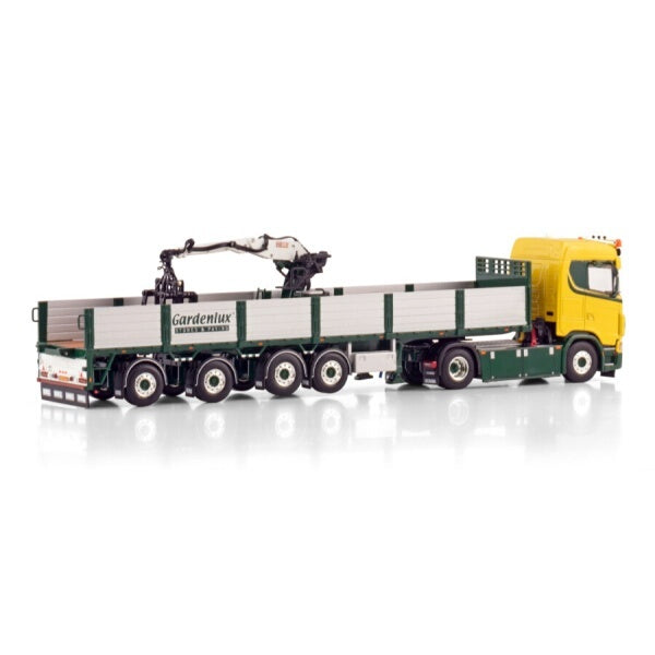 1:50 SCANIA E. DE VRIES S CS20N 4X2 BRICK TRAILER 4 AXLE WSI   Diecast Model