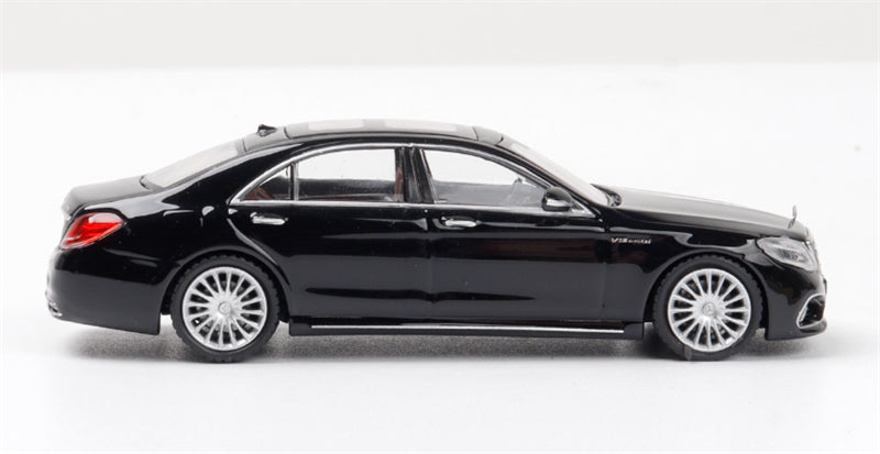 Glory Model Mercedes Benz S65 AMG W222 Bright Black Limited Edition 999PCS ONLY 1:64 Car Pre-built Model view4