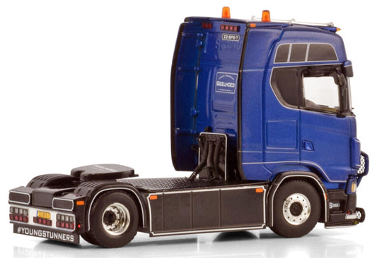 WSI SCANIA S HIGHLINE CS20H 4X2 Geelhoed YOUNGSTUNNERS 1:50 Truck Pre-built Model