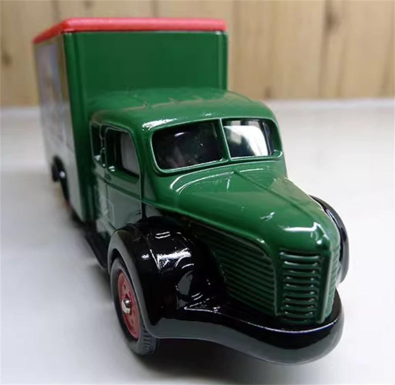 CORGI Samlarbil NR 23 Christmas Snowflake Painted Postal Express Vehicle 1:43 Truck Pre-built Model