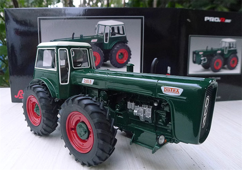 SCHUCO Dutra D4K tractor blackish green Limited Edition 1000PCS ONLY 1:32 Truck Pre-built Model