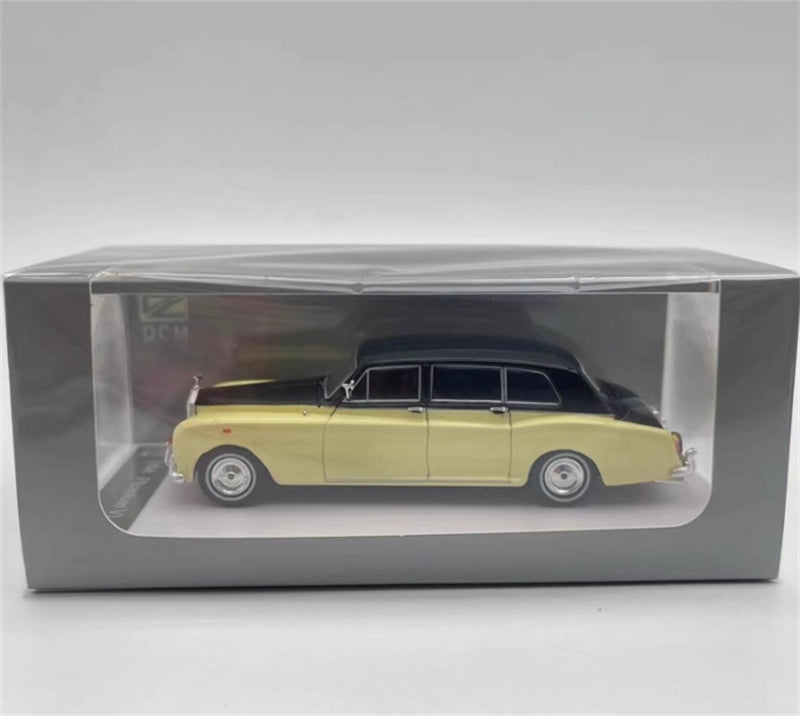 1:64 Rolls Royce Phantom VI Yellow with Black Top DCM DIECAST Limited Edition 299pcs ONLY Model
