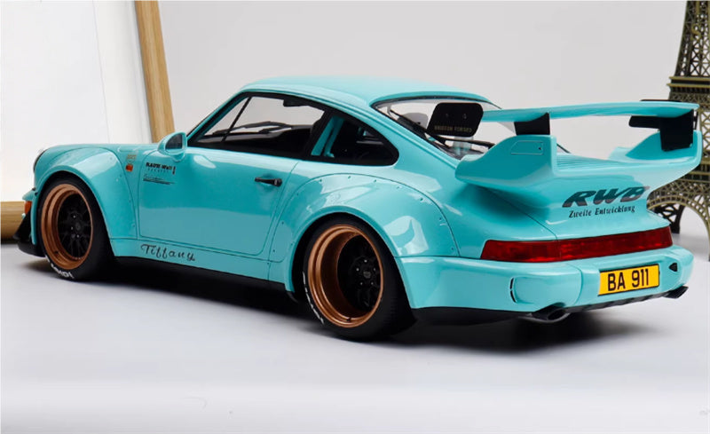 1:12 Porsche 911 RWB 964 T  Blue  GT SPIRIT  Resin Car Model