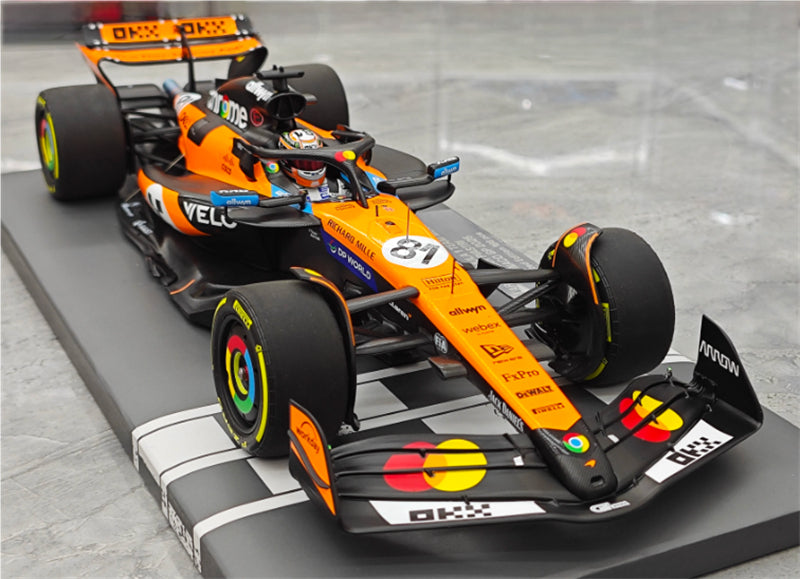 1:18 McLaren MCL39 Piastri Monaco 2025  MINICHAMPS Limited Edition 186PCS ONLY Resin Model