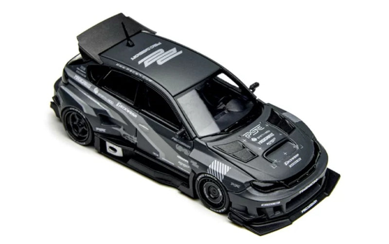 1:64 Subaru IMPREZA RAIDER   TimeMicro x PSC DESIGN Grey floral coating  DIECAST Model