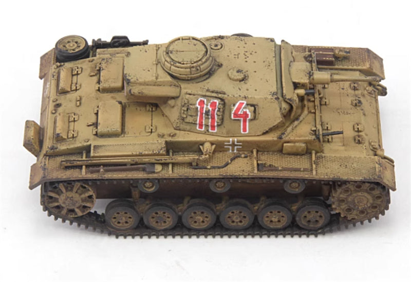 S-MODEL Tank No. 3 G-type African Army #114 1:72 Tank Pre-built Model