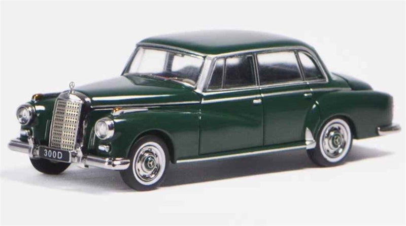 GFCC Mercedes Benz 300D 1959 classic car British Green LHD 1:64 car Pre-built Model view7