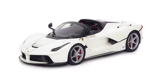 BBR MODELS LAFerrari White convertible 1/18 DIECAST car