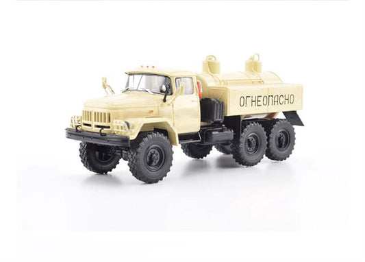 Modimio Soviet Leutov Forest Wilderness Swamp Off road Oil Transport Vehicle MA-4A(ZIL-131) 1:43 Truck Pre-built Model