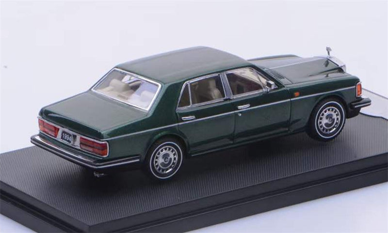 GFCC 1994 Rolls Royce Silver Spur III British Green White waistline Limited Edition LHD 1:64 car Pre-built Model view6