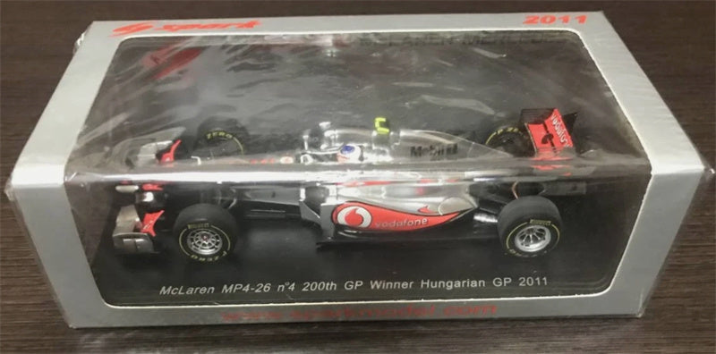 Spark McLaren MP4-26 #4 200th Winner Hungarian GP 2011 Jenson Button 1:43 Model view10