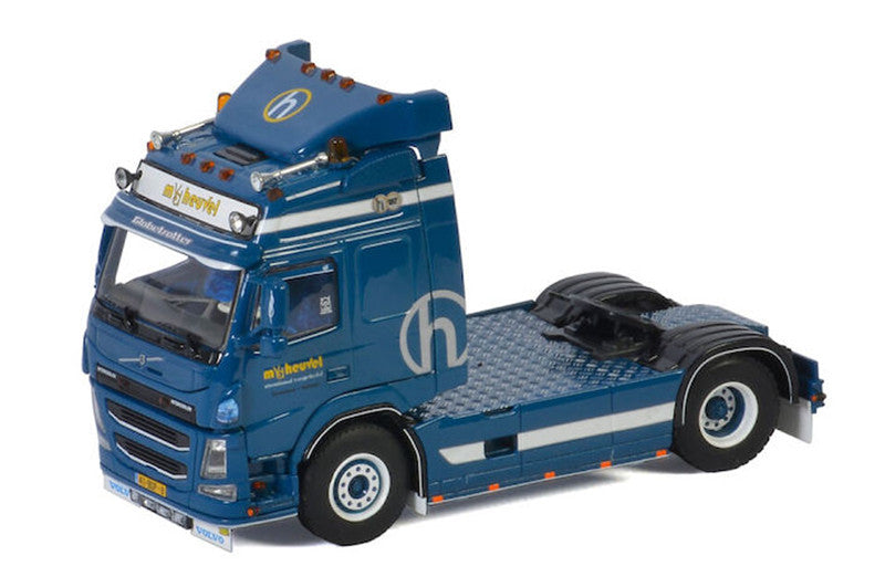 WSI VOLVO FM4 GLOBETROTTER 4X2 space cab M. VAN DEN HEUVEL 1/50 Truck Pre-built Model