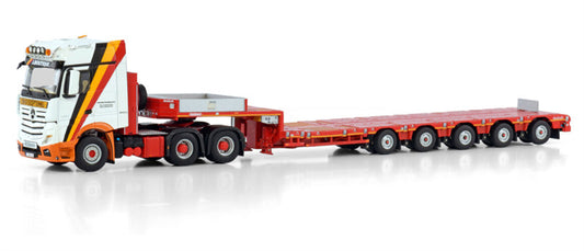 WSI ACTROS 6X4 MANOOVR - 5 AXLE J. Boutique s.a. 1:50 Model