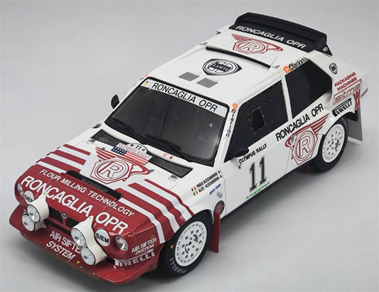 1:18 Lancia Delta S4 #11 OTTO Olympus Rally Resin Car Model view1
