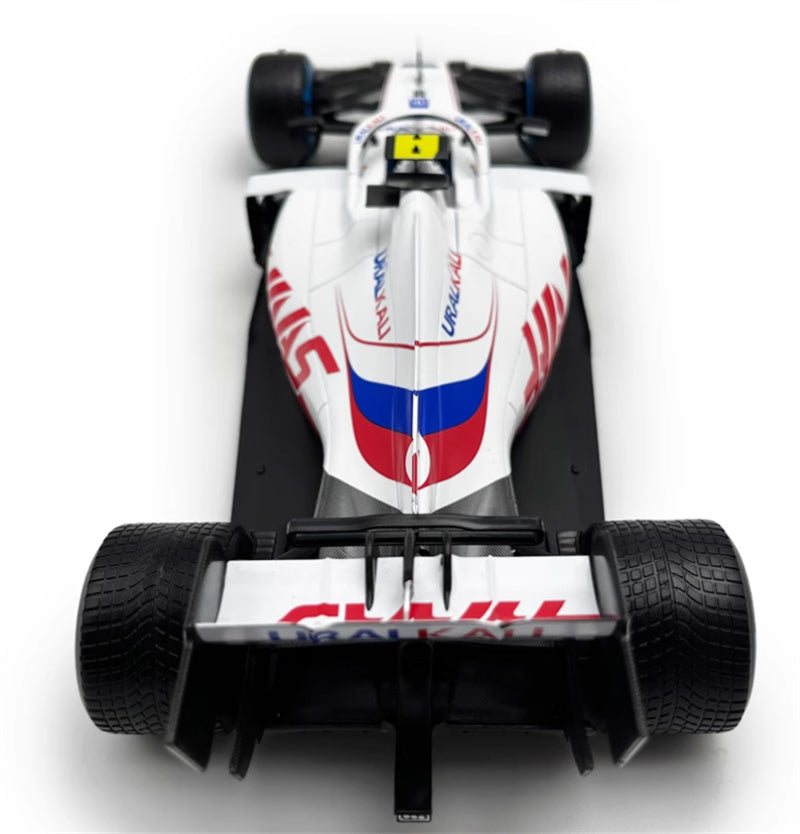 MINICHAMPS Haas VF-21 Schumacher Belgian GP 2021 #47 Limited Edition 504PCS ONLY Uralkali Cinturato Pirelli 1&1 1:18 Car Pre-built Model view3