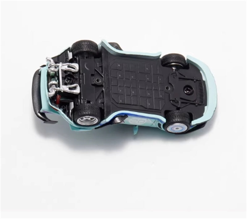 1:64 Porsche 911 RWB 993 Tiffany blue #2 Tiffany Blue #2 Luminous SW DIECAST Limited Edition 499pcs ONLY Model