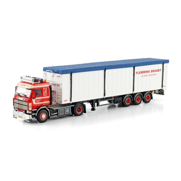 1:50 SCANIA MICHAEL BRANDT 3 series 4X2 TRAILER 3 AXLE WSI   Diecast Model
