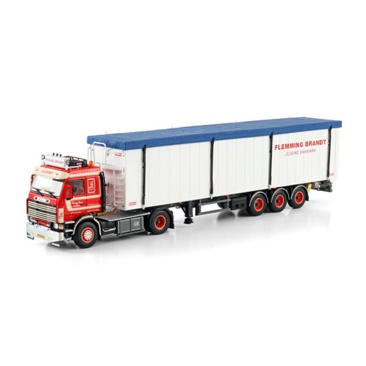 1:50 SCANIA MICHAEL BRANDT 3 series 4X2 TRAILER 3 AXLE WSI   Diecast Model
