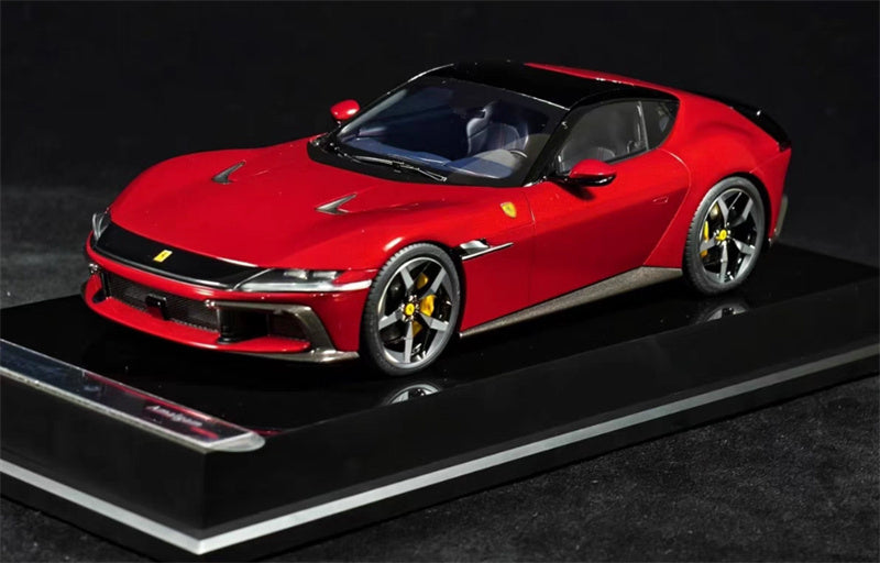 1:18 Ferrari 12 Cilindri red Amalgam Resin Car Model view1