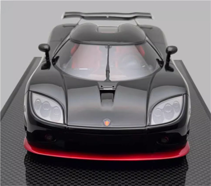 1:18 Koenigsegg CCXR 2010 Black Red VMB Resin Car Model view4
