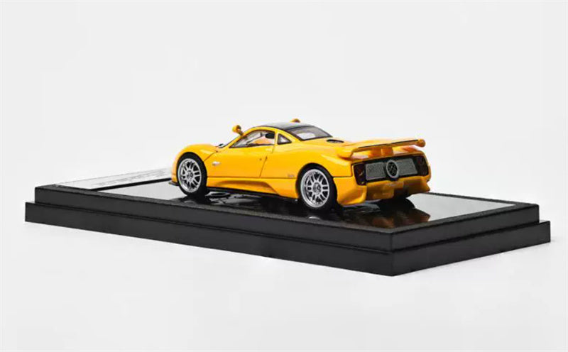 1:64 Pagani Zonda C12 Yellow LCD MODELS DIECAST Model