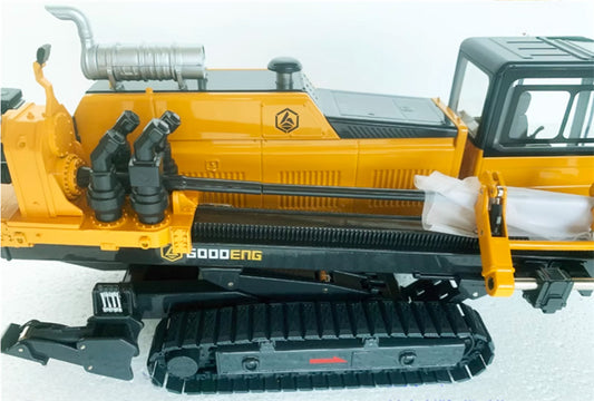 GOODENG MACHINE GS500-L/LS horizontal directional drilling Machine Long pole version Limited Collectors Edition 1:24 Truck Pre-built Model