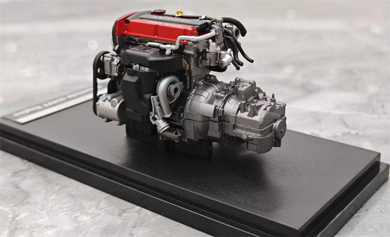 MOTORHELIX Mitsubishi 4G63 EVo4 ENGINE 1:18 Car Accessories Pre-built Model view7