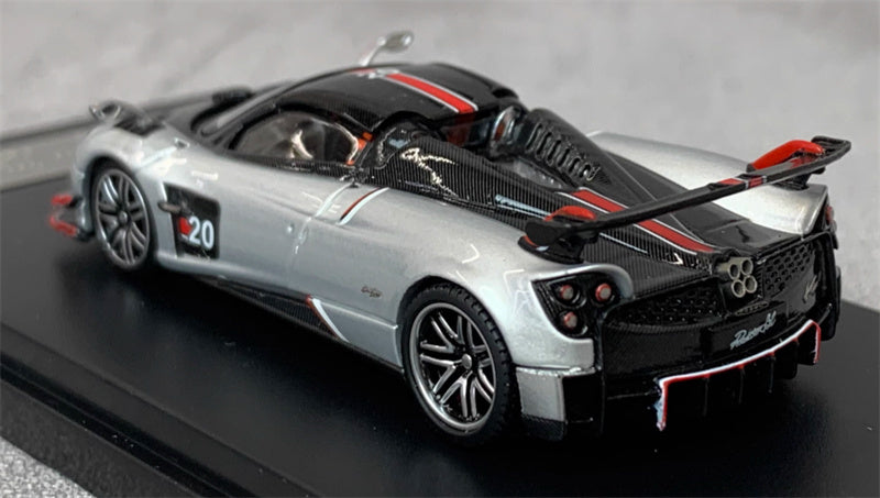 LCD-MODELS Pagani Huayra Roadster BC Reproduction commemorative edition 1:64 Car Pre-built Model view2