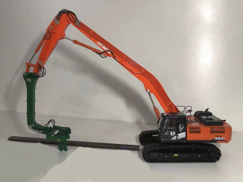 Hitachi  ZAXIS350-6 Piling machine Green 1/50 DIECAST Truck