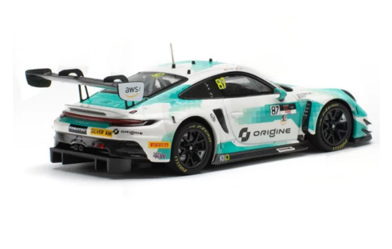 1:43 Porsche 911 GT3R KiloWorks GTWC #87 Asia Champion Diecast Model view4
