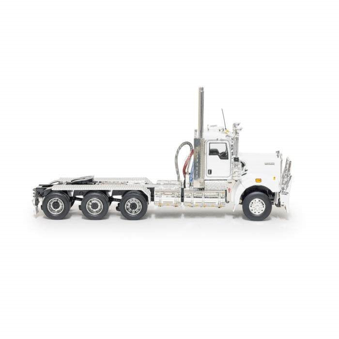 1:50 Kenworth  C509 Tri Drive Drake Limited Edition White Black Diecast Model