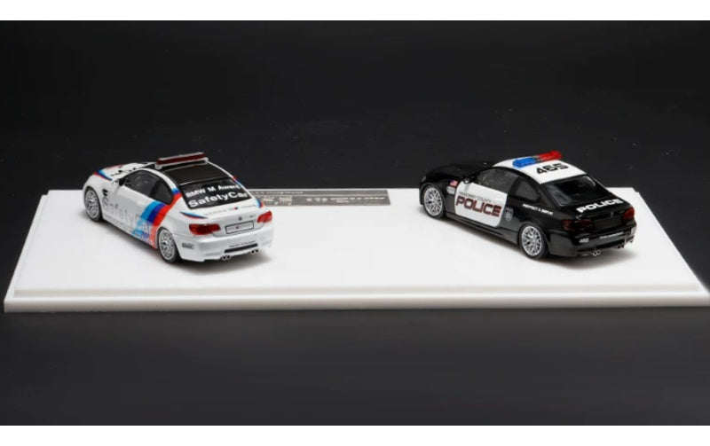 1:64 BMW M3 E92  Exhibition version police car set Fine model  Limited Edition 299PCS ONLY DIECAST Model